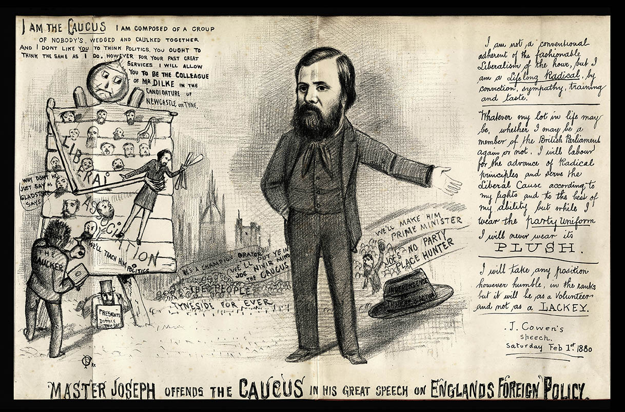 'Master Joseph offends the caucus...'