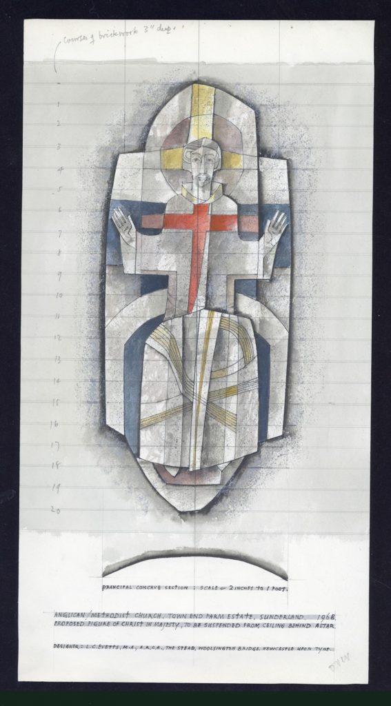Proposed Figure of Christ in Majesty, St Bede’s Church, Town End Farm Estate, Sunderland