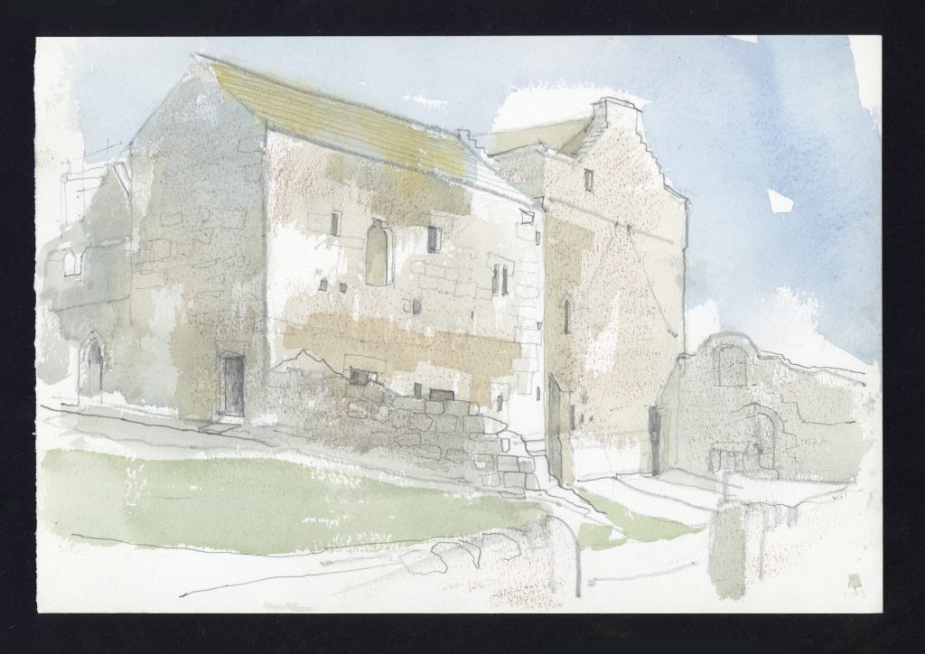 Sketch of a castle